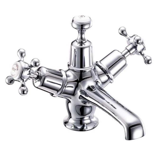 Burlington Claremont Traditional Monobloc Basin Tap with Inc Click Waste | Elegant & Durable Design 3 Burlington Claremont Traditional Monobloc Basin Tap with Inc Click Waste | Elegant & Durable Design