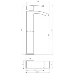 Campbell Tall Basin Mixer Tap - Modern Bathroom Faucet with Sleek Design 7 Campbell Tall Basin Mixer Tap - Modern Bathroom Faucet with Sleek Design -Bathroom Sales Shop Campbell tall basin mixer tech