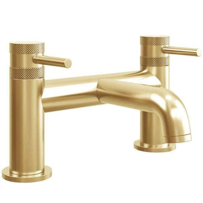 Scudo Core Bath Filler Tap in Brushed Brass | Modern Bathroom Taps 3 Scudo Core Bath Filler Tap in Brushed Brass | Modern Bathroom Taps