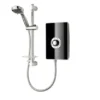 Triton Aspirante Electric Shower 9.5KW - Black Gloss | High-Performance Shower Valve -Bathroom Sales Shop DICE0032
