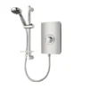 Triton Aspirante Electric Shower 9.5KW - Brushed Steel | Powerful & Stylish