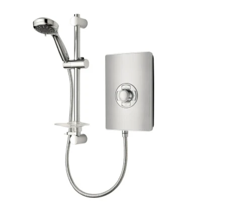 Triton Aspirante Electric Shower 9.5KW - Brushed Steel | Powerful & Stylish 3 Triton Aspirante Electric Shower 9.5KW - Brushed Steel | Powerful & Stylish