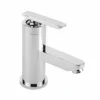 Sagittarius Eclipse Monobloc Basin Mixer Tap with Sprung Waste - Modern Bathroom Tap -Bathroom Sales Shop EC106C