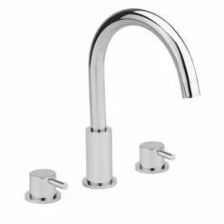 Sagittarius Ergo 3 Hole Bath Filler Tap - Modern Bathroom Tap with Sleek Design