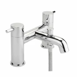 Sagittarius Ergo Bath Shower Mixer Tap | Modern Bathroom Tap with Adjustable Shower Head