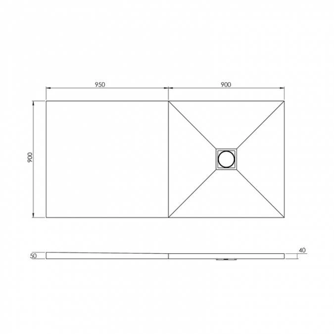ABACUS Raised Wet Room Kit 3 - 1850 x 900mm | Premium Wet Room Solution 5 ABACUS Raised Wet Room Kit 3 - 1850 x 900mm | Premium Wet Room Solution - Image 3