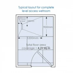 ABACUS Whole of Room Level Access Wet Room Kit with Linear Waste - Premium Wetroom Solution 11 ABACUS Whole of Room Level Access Wet Room Kit with Linear Waste - Premium Wetroom Solution -Bathroom Sales Shop EMAP 10 1050 TECH