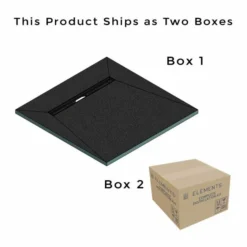 ABACUS Elements Level Access Linear End Waste Wet Room Kit 900 X 900 X 30mm - Premium Wet Room Solution -Bathroom Sales Shop EMK6 EN 0909 IMAGE rd