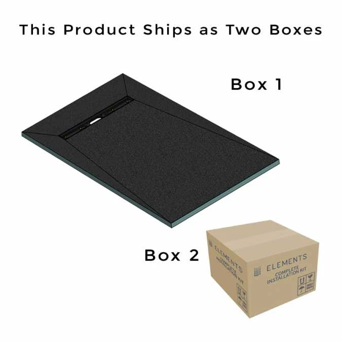 ABACUS Elements Level Access Linear End Waste Wet Room Kit 1400 X 900 X 30mm - Premium Wet Room Solution 4 ABACUS Elements Level Access Linear End Waste Wet Room Kit 1400 X 900 X 30mm - Premium Wet Room Solution - Image 2