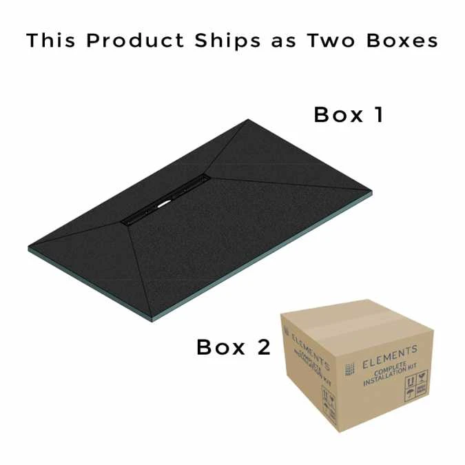 ABACUS Elements Level Access Offset Linear Offset Wet Room Kit 1600 X 900 X 30mm - Premium Wet Room Solution 5 ABACUS Elements Level Access Offset Linear Offset Wet Room Kit 1600 X 900 X 30mm - Premium Wet Room Solution - Image 3