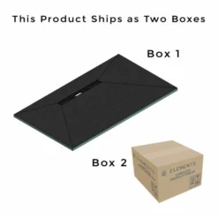 ABACUS Elements Level Access Offset Linear Offset Wet Room Kit 1800 x 900 x 30mm - Premium Wet Room Solution -Bathroom Sales Shop EMK6 OF 1809 IMAGE rd