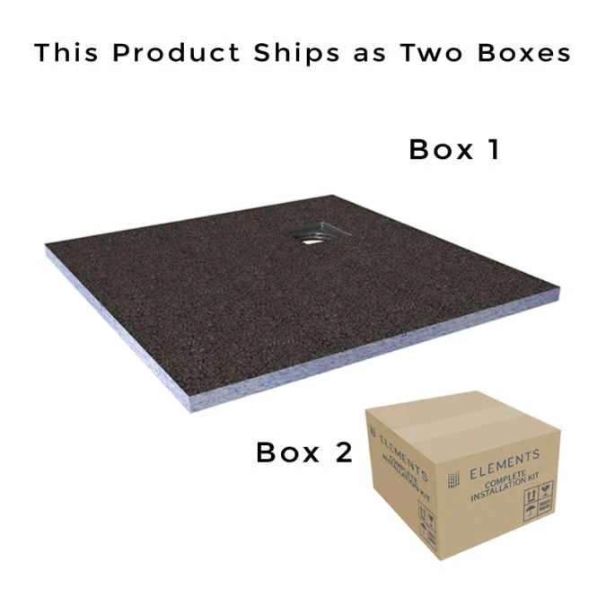 ABACUS Elements Level Access Wetroom Kit 900 x 900mm with Offset Waste | High-Quality Wet Room Solution 4 ABACUS Elements Level Access Wetroom Kit 900 x 900mm with Offset Waste | High-Quality Wet Room Solution - Image 2