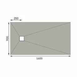ABACUS Elements Level Access Linear Waste Wetroom Kit 1600 x 900 x 30mm | Premium Wet Room Solution -Bathroom Sales Shop EMKS EN 1609 TECH