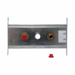 ABACUS 1/2" Double Fitting Plate - Wall Mounted Tap Accessory