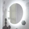 Eclipse Round Back Lit LED Bathroom Mirror - 600mm | Modern Bathroom Accessory -Bathroom Sales Shop Eclipse Mirror