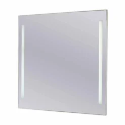 ABACUS 600 X 600mm Pure LED Bathroom Mirror - Modern Illuminated Mirror with Dimmable Light
