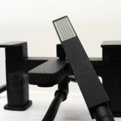 Fife Black Bath Shower Mixer Tap - Highlife Bathrooms | Modern Bathroom Taps 13 Fife Black Bath Shower Mixer Tap - Highlife Bathrooms | Modern Bathroom Taps -Bathroom Sales Shop Fife Black Shower Bath Mixer with Handset