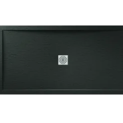 Aquaglass+ 1400mm Smoked Tinted Walk-in Shower Enclosure | Frontline Bathrooms -Bathroom Sales Shop Frontline Designer Stone Shower Tray Black