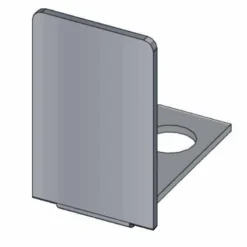 ABACUS Wet Room 10mm Glass Surface Channel 2000mm - Chrome | Premium Wetroom Shower Screen Support | ABACUS -Bathroom Sales Shop GCEN 02 1005 1