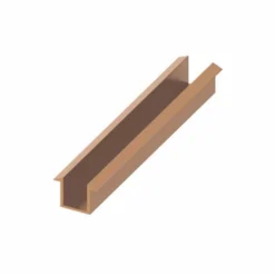 ABACUS Wet Room 10mm Glass Recessed Channel - 1200mm - Brushed Bronze | Premium Wetroom Shower Screen Accessory