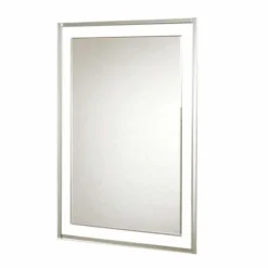 HIB Georgia 600 Decorative Bathroom Mirror - 600mm - Stylish & Functional