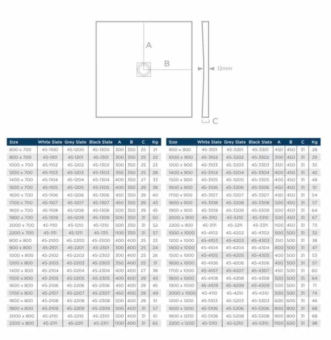 Giorgio2 White Slate Effect Square Shower Tray - 1200 x 1200mm | Cut-To-Size | Premium Quality 4 Giorgio2 White Slate Effect Square Shower Tray - 1200 x 1200mm | Cut-To-Size | Premium Quality - Image 2