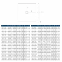 Giorgio2 Cut-To-Size Grey Slate Effect Shower Tray - 1500 x 1000mm | Durable & Stylish Rectangle Shower Tray -Bathroom Sales Shop GiorGio2 rect sq tech 35