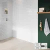 ABACUS 10mm Glass Panel for Wetrooms - 590mm, Durable & Stylish Shower Enclosure -Bathroom Sales Shop Glass Width 10mm 590mm