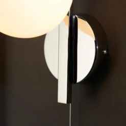 Gressingham Chrome Wall Light | Modern Bathroom Lighting -Bathroom Sales Shop Gressingham Ceiling Light Lifestyle2 2