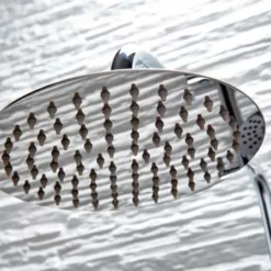 Scudo Serena Round Dual Head Thermostatic Shower Kit - Fixed & Adjustable Hand Set -Bathroom Sales Shop HBS Shower002 Detail2 small