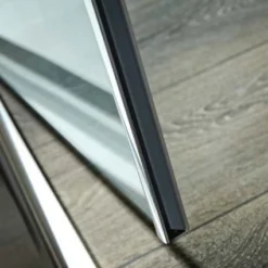 Scudo S8 Hinged Shower Door Enclosure - 700mm | Premium Shower Door for Modern Bathrooms -Bathroom Sales Shop Hinge door side panel side right bottom 2