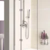 Lakes Bathrooms Hinged Bath Screen - 1000-1015 x 1500mm, Silver | Durable Shower Enclosure -Bathroom Sales Shop Hinged Bath Screen Main