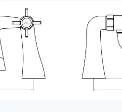 Victorian Bath Filler Tap | Holborn London 1855 | Traditional Taps -Bathroom Sales Shop Holborn Victorian Bath Filler FO2110 Specification