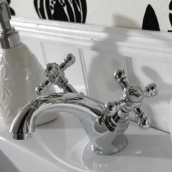 Edwardian Monobloc Basin Tap with Click Clack Waste - Holborn London 1855 | Traditional Taps 7 Edwardian Monobloc Basin Tap with Click Clack Waste - Holborn London 1855 | Traditional Taps -Bathroom Sales Shop Holburn Edwardian Basin Mono Taps with Click Clack Waste FO2018