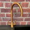 Richmond Twin Lever Kitchen Mixer Tap - Copper | Modern Monobloc Kitchen Tap -Bathroom Sales Shop IMG 20230117 WA0006