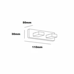 Inda Lea Double Robe Hook A1820B - Premium Bathroom Accessory 5 Inda Lea Double Robe Hook A1820B - Premium Bathroom Accessory -Bathroom Sales Shop Inda Lea Double Robe Hook A1820B Tech
