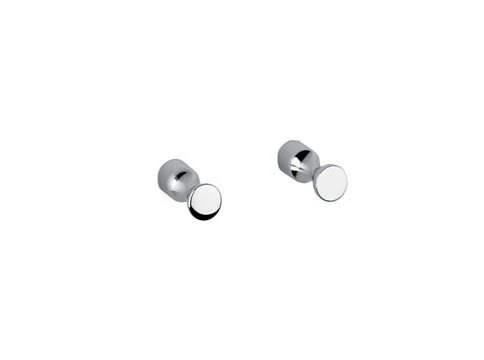 Inda Hotellerie Pair Of Robe Hooks A05610 - Durable Bathroom Accessories 3 Inda Hotellerie Pair Of Robe Hooks A05610 - Durable Bathroom Accessories