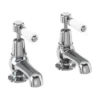 Burlington Kensington 3" Traditional Basin Taps - Elegant & Durable Design -Bathroom Sales Shop KE1 1