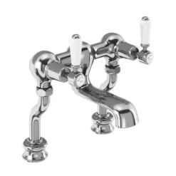 Burlington Kensington Traditional Bath Filler Tap - Chrome Finish -Bathroom Sales Shop KER23 T18 v3