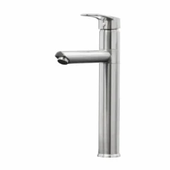 Aysgarth Brushed Nickel Monobloc Kitchen Sink Mixer Tap – Stylish & Durable