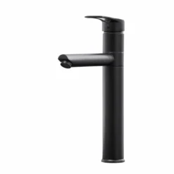Aysgarth Matt Black Monobloc Kitchen Mixer Tap - Modern Design & Durable Finish