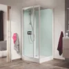 Kinedo Kineprime Glass Pivot Shower Enclosure - 800x800mm | Modern & Durable Shower Solution 1 Kinedo Kineprime Glass Pivot Shower Enclosure - 800x800mm | Modern & Durable Shower Solution -Bathroom Sales Shop Kinedo Kineprime Glass Corner Pivot Door