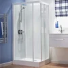 Kinedo Kineprime 800 X 800mm Glass Sliding Shower Pod - Modern & Durable 2 Kinedo Kineprime 800 X 800mm Glass Sliding Shower Pod - Modern & Durable -Bathroom Sales Shop Kinedo Kineprime Glass Corner Sliding Door