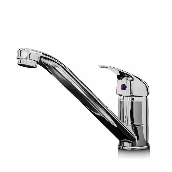 Kuban Kitchen Swivel Tap in Chrome | Modern Monobloc Kitchen Tap | Durable & Stylish Design 3 Kuban Kitchen Swivel Tap in Chrome | Modern Monobloc Kitchen Tap | Durable & Stylish Design