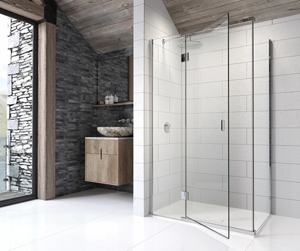 Kudos Pinnacle 8 1000mm Right Hand Hinged Corner Shower Door | Premium Quality 4 Kudos Pinnacle 8 1000mm Right Hand Hinged Corner Shower Door | Premium Quality - Image 2