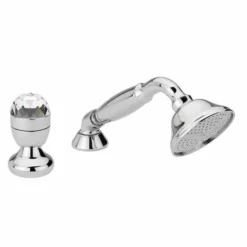 Sagittarius Liberty Crystal Deck Mounted Diverter & Kit - Premium Bathroom Tap