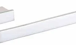 The White Space Towel Ring - Stylish Chrome Bathroom Towel Holder