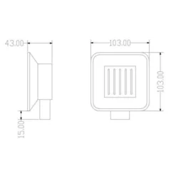 The White Space Soap Dish - Black | Modern Bathroom Accessory -Bathroom Sales Shop LEG7 TECH 1