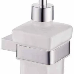 The White Space Liquid Soap Dispenser - Chrome | Modern Bathroom Accessory