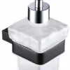 The White Space Liquid Soap Dispenser - Black | Stylish Bathroom Accessory 1 The White Space Liquid Soap Dispenser - Black | Stylish Bathroom Accessory -Bathroom Sales Shop LEG9B